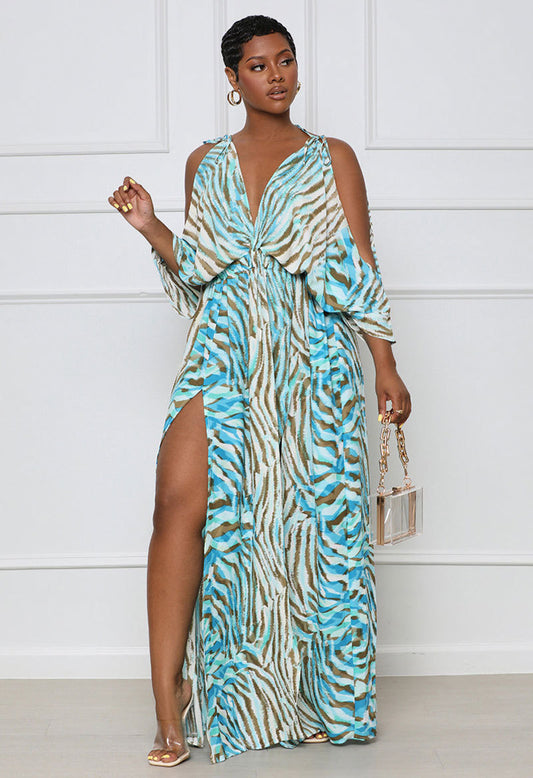 Embrace Elegance With Boss Luxe's Summer French Maxi Dress