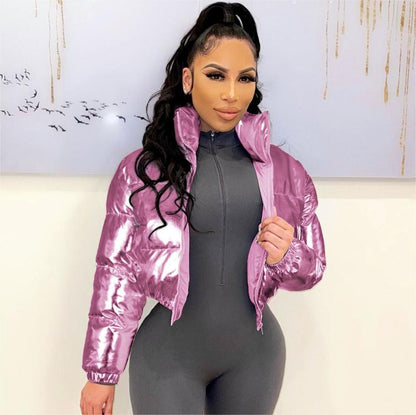 Bronzing North Cotton Padded Coat