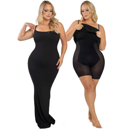 Shapewear Dress, with Jumpsuit Tummy Tuck Corset