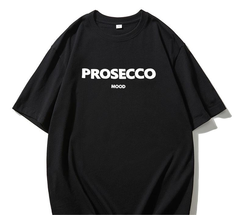 Round Neck Loose Prosecco Top