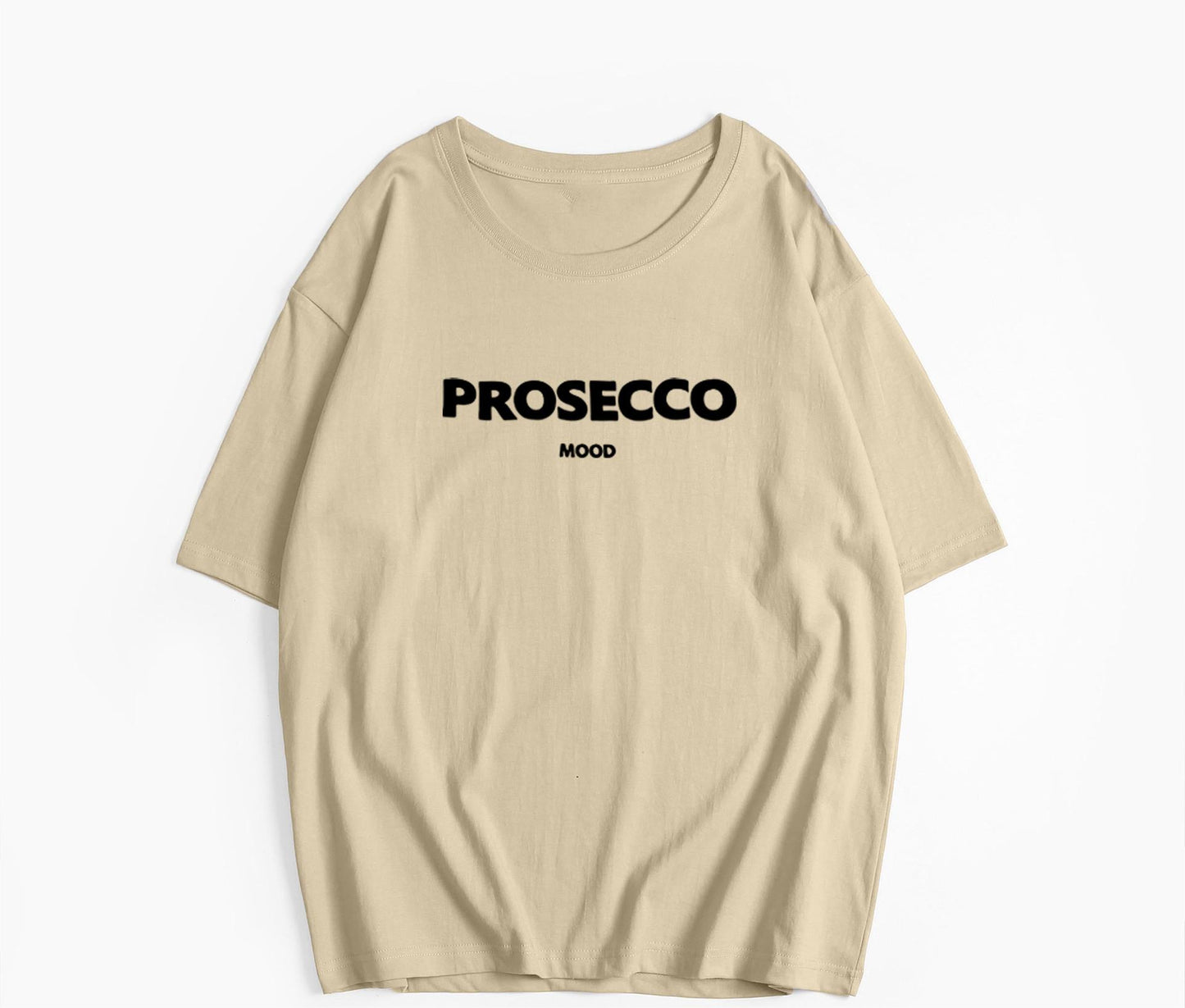 Round Neck Loose Prosecco Top