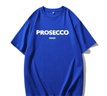 Round Neck Loose Prosecco Top
