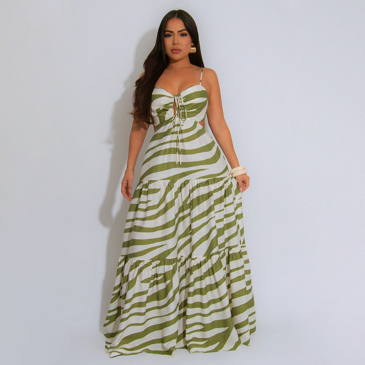Printed Maxi Dress