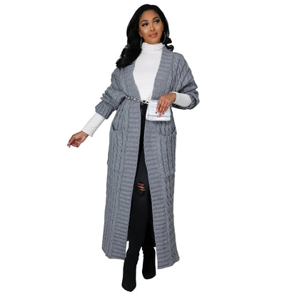 Long Sleeve Long Sweater Coat