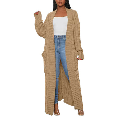 Long Sleeve Long Sweater Coat