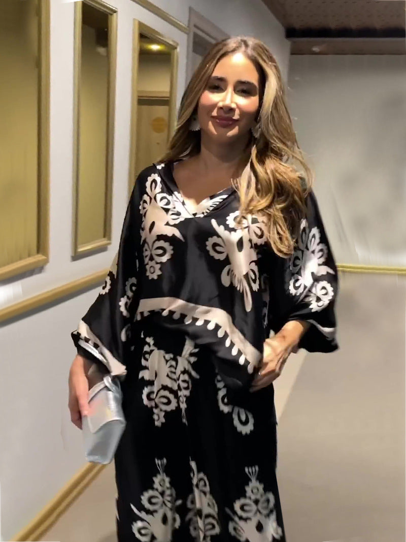 Two Piece Trousers Set