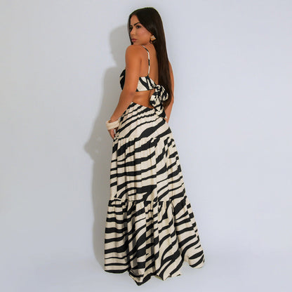 Printed Maxi Dress