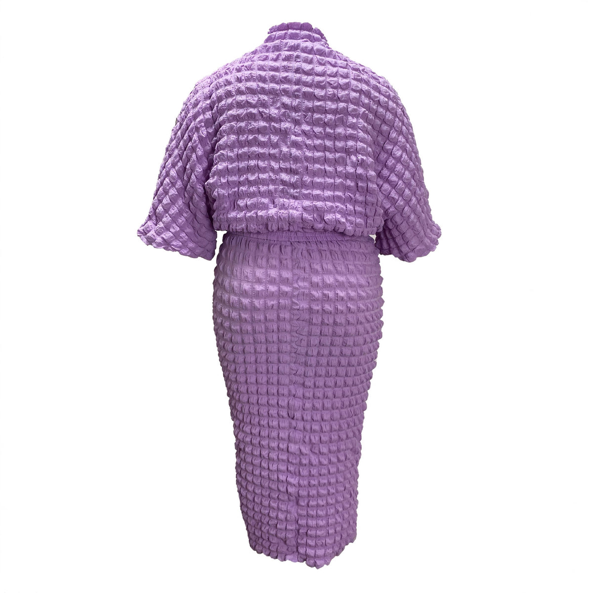 Sucker Batwing Sleeve Two Piece Set