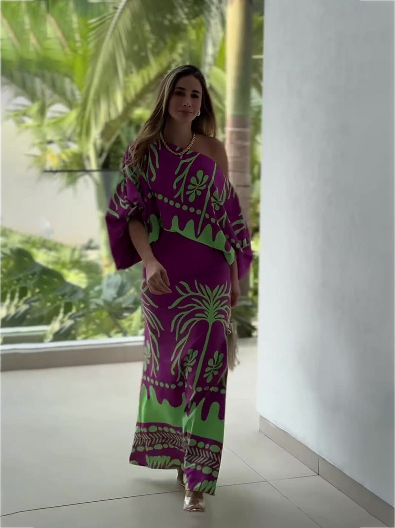 Enchanted Off Shoulder Maxi Set