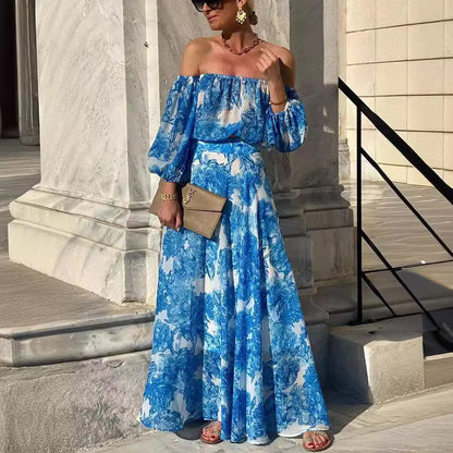 High Waist Elegant Maxi Dress