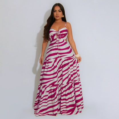 Printed Maxi Dress