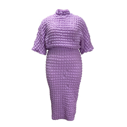 Sucker Batwing Sleeve Two Piece Set