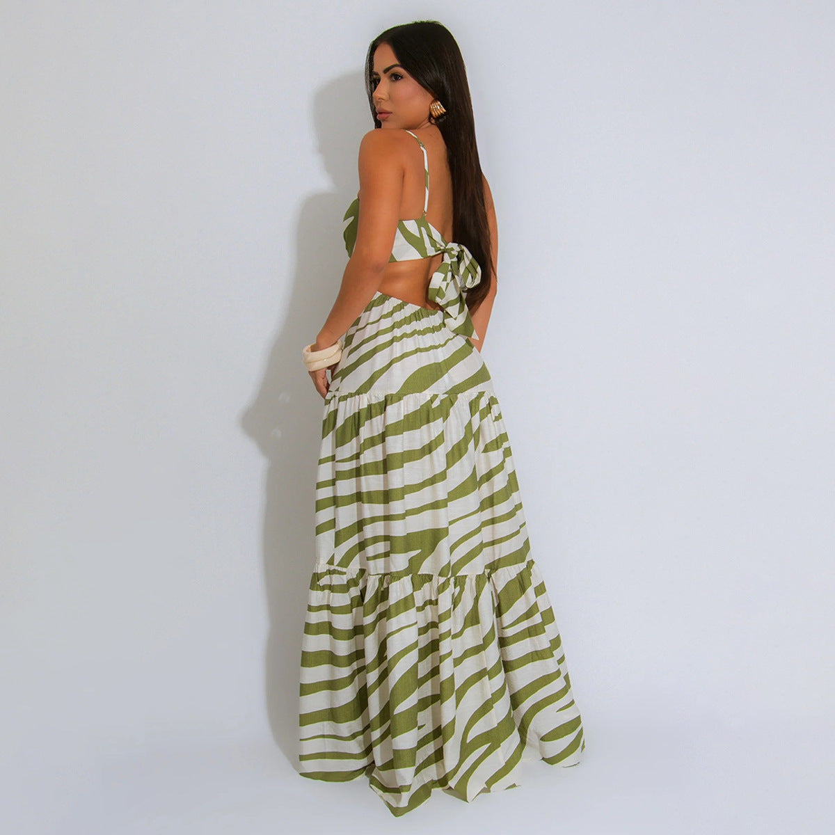 Printed Maxi Dress