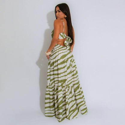 Printed Maxi Dress