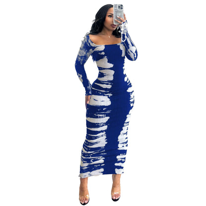 Printed Bodycon Dress
