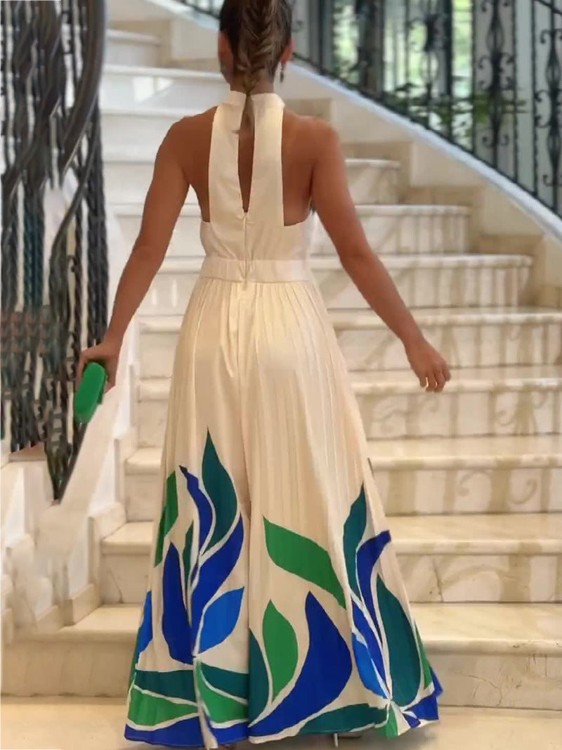 Flared Wide Leg Jumpsuit