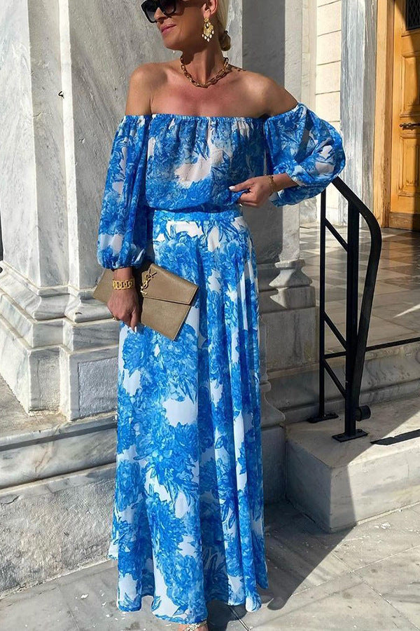 High Waist Elegant Maxi Dress