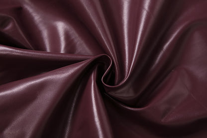 Cropped Faux Leather Jacket