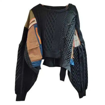 Knitted Pullover Sweater