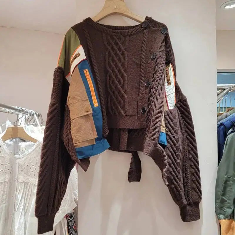 Knitted Pullover Sweater