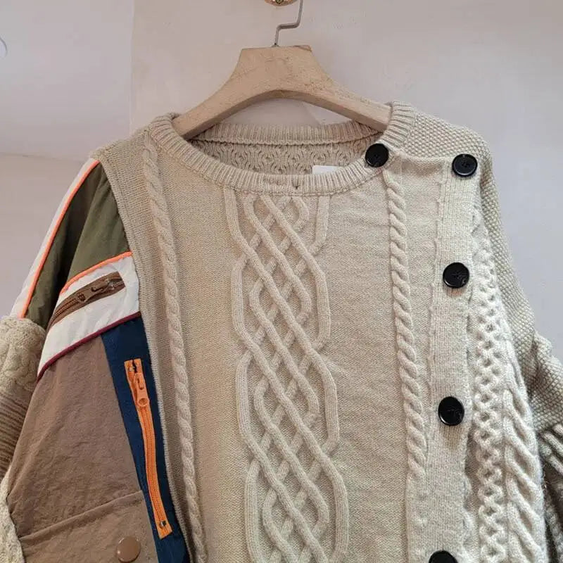 Knitted Pullover Sweater