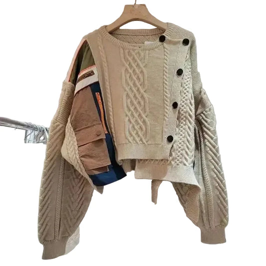 Knitted Pullover Sweater