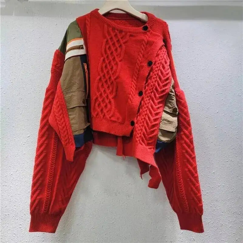 Knitted Pullover Sweater