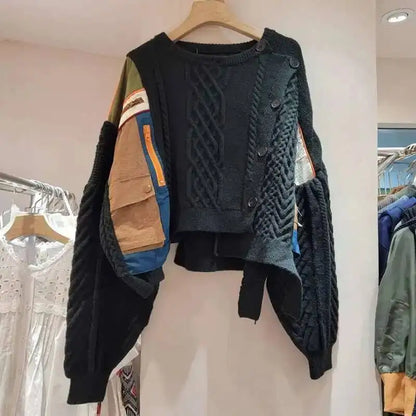 Knitted Pullover Sweater
