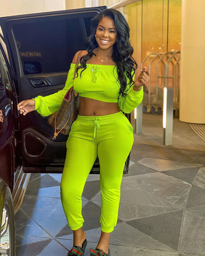 Long Sleeved Sports Suit