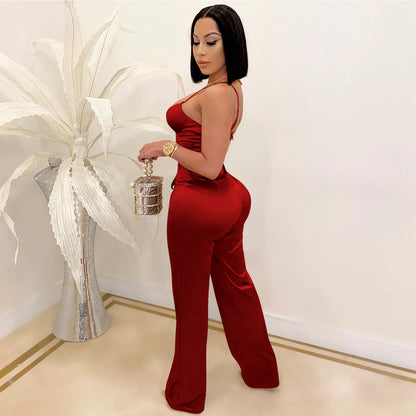 Sleek Straight Leg Jumpsuit