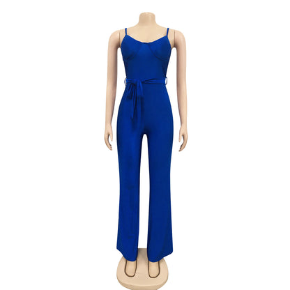Sleek Straight Leg Jumpsuit