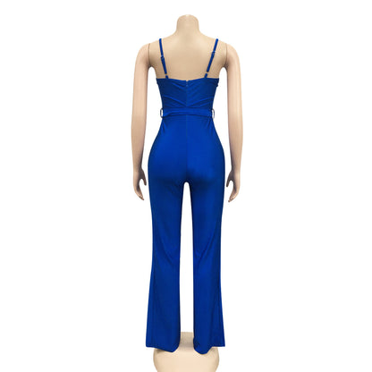 Sleek Straight Leg Jumpsuit