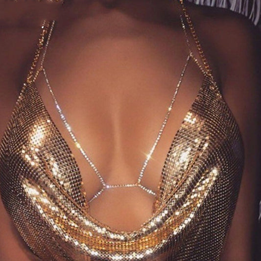 Women's Bikini Chest Necklace 