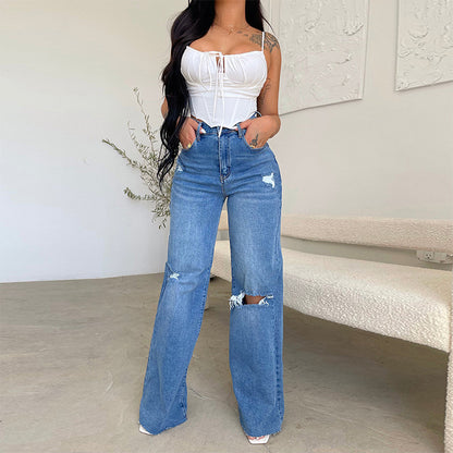 Wide Leg Demi Jeans