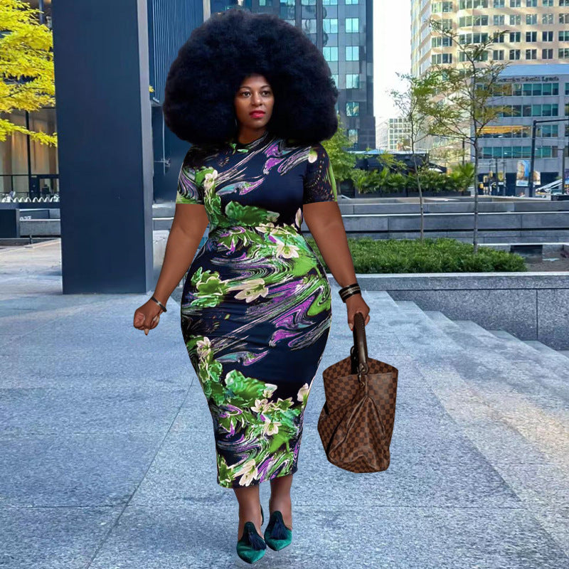 RoxyLuxe Floral Dress