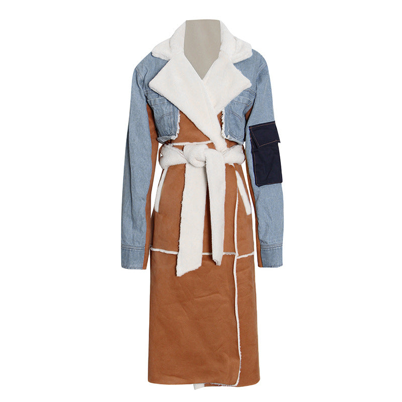 Boss Babe Trench Denim Coat