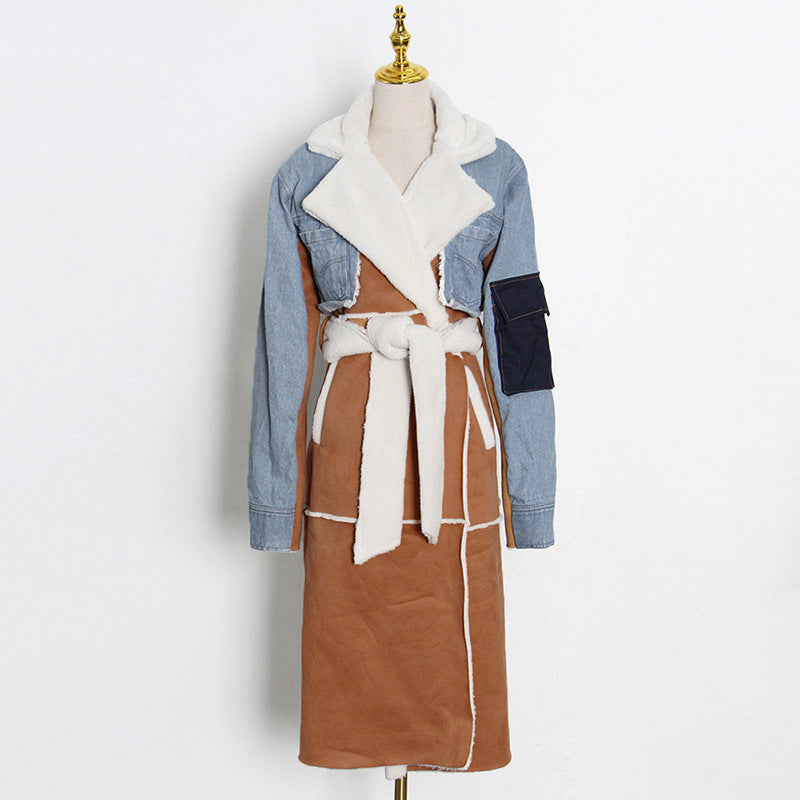 Boss Babe Trench Denim Coat