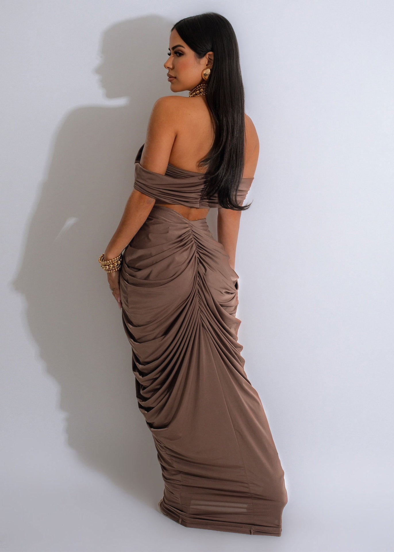 Egyptian Pleated Two Piece Set
