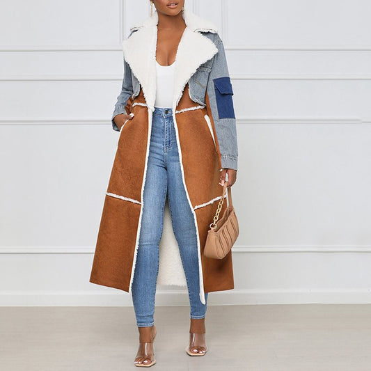Boss Babe Trench Denim Coat